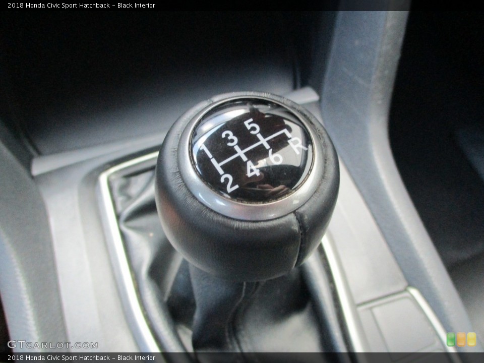 Black Interior Transmission for the 2018 Honda Civic Sport Hatchback #142762766
