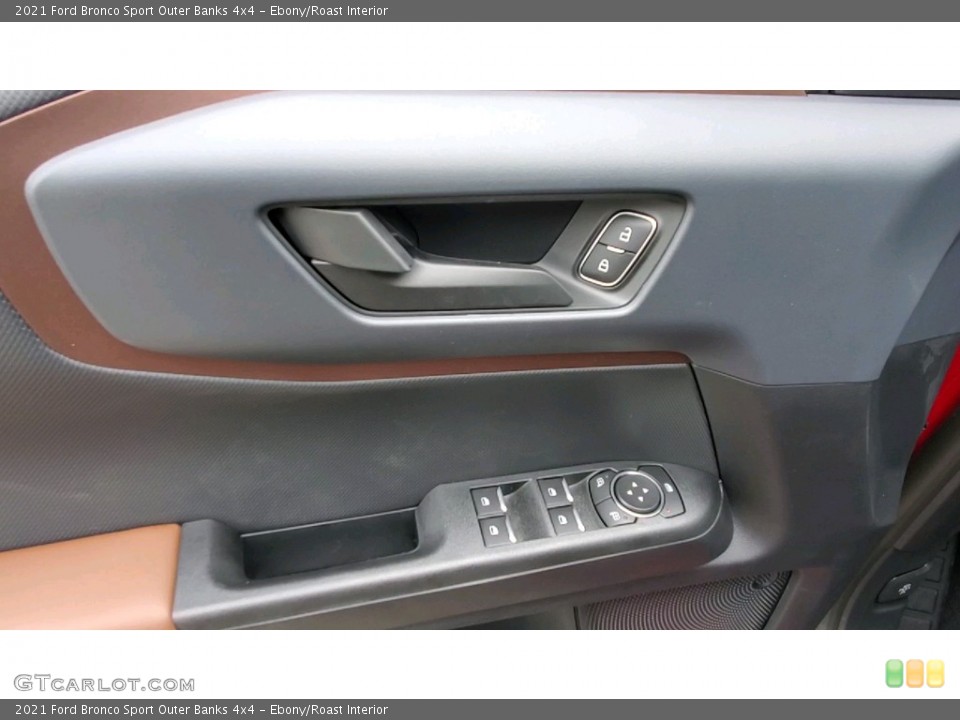 Ebony/Roast Interior Door Panel for the 2021 Ford Bronco Sport Outer Banks 4x4 #142763133