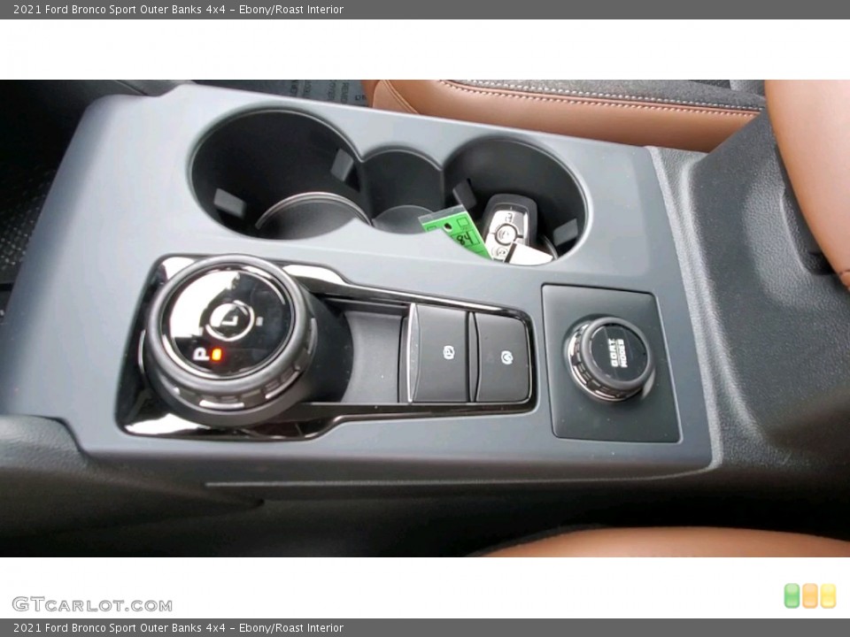 Ebony/Roast Interior Transmission for the 2021 Ford Bronco Sport Outer Banks 4x4 #142763220
