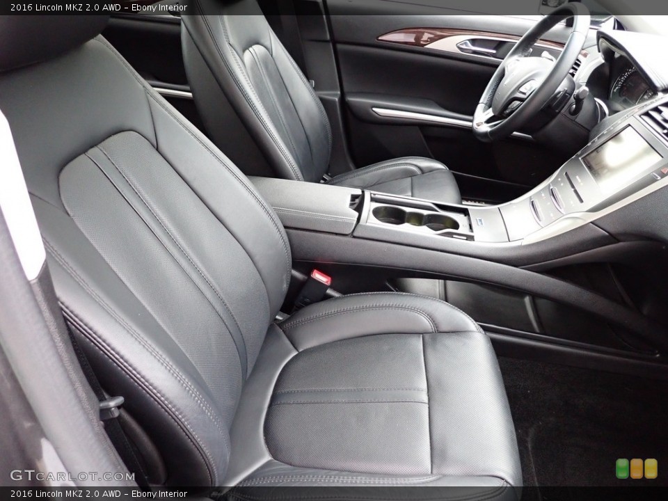 Ebony Interior Front Seat for the 2016 Lincoln MKZ 2.0 AWD #142764252