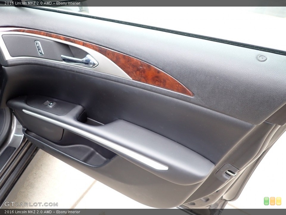 Ebony Interior Door Panel for the 2016 Lincoln MKZ 2.0 AWD #142764303