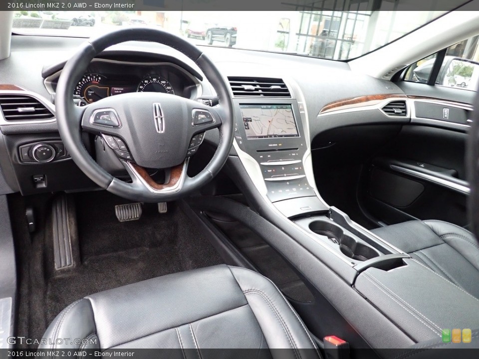 Ebony Interior Photo for the 2016 Lincoln MKZ 2.0 AWD #142764402