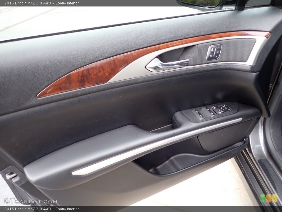Ebony Interior Door Panel for the 2016 Lincoln MKZ 2.0 AWD #142764429