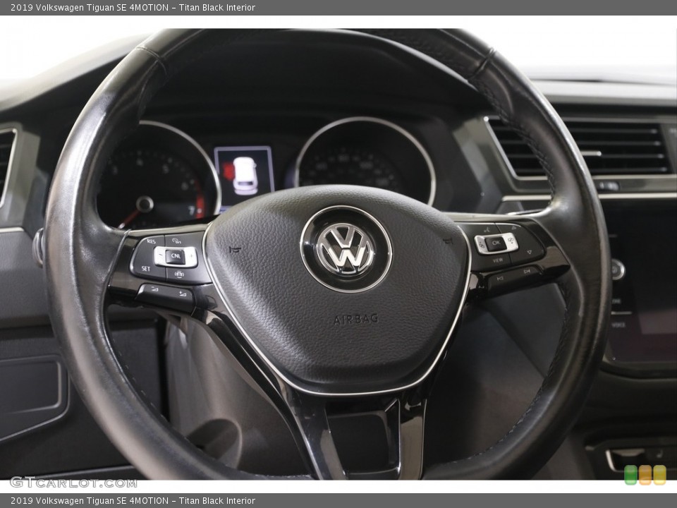 Titan Black Interior Steering Wheel for the 2019 Volkswagen Tiguan SE 4MOTION #142765689