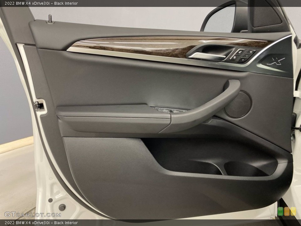 Black Interior Door Panel for the 2022 BMW X4 xDrive30i #142766653