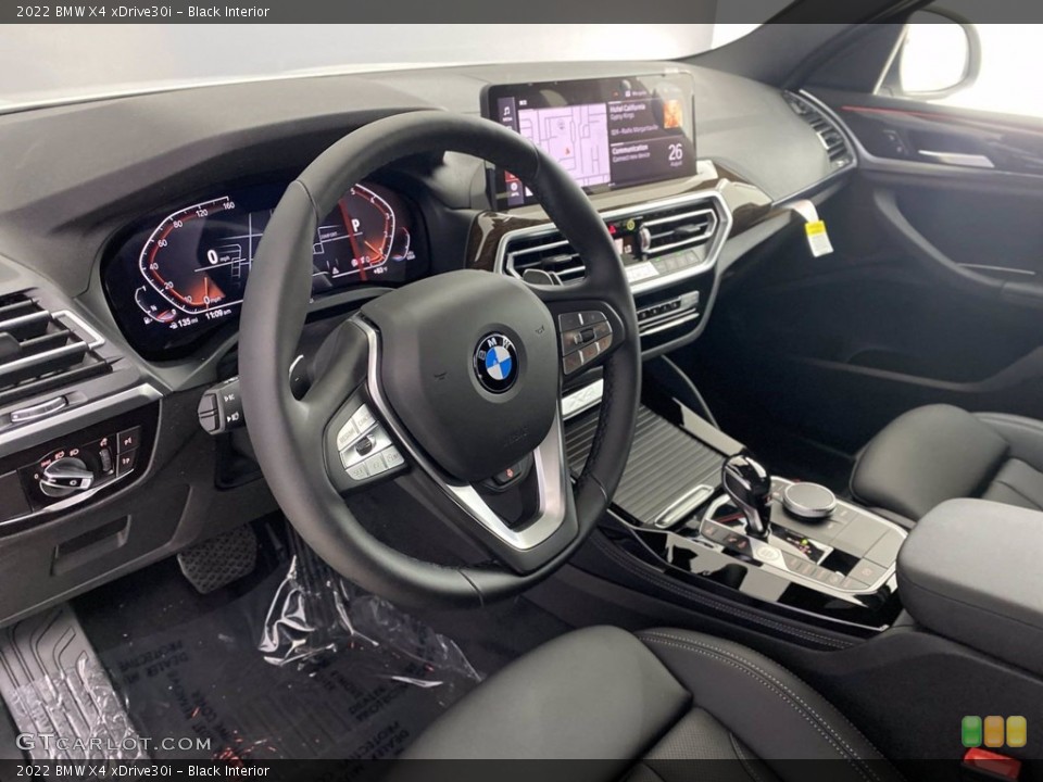 Black Interior Dashboard for the 2022 BMW X4 xDrive30i #142766703