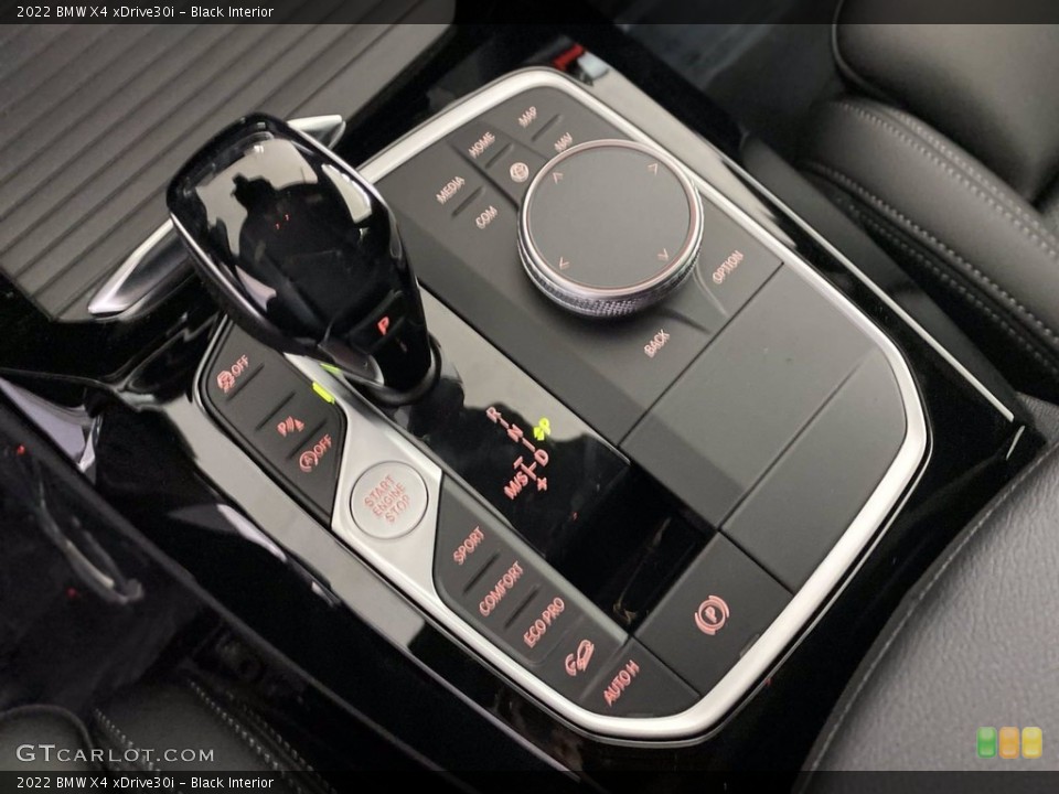 Black Interior Transmission for the 2022 BMW X4 xDrive30i #142766979