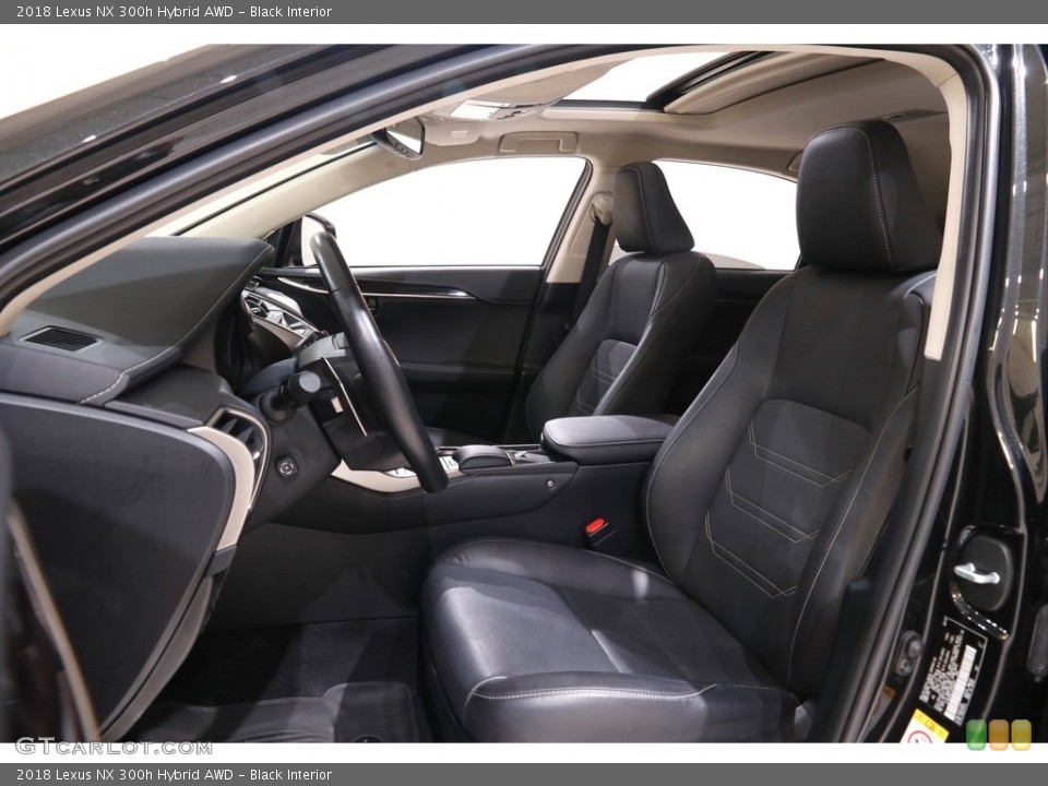 Black Interior Photo for the 2018 Lexus NX 300h Hybrid AWD #142768077