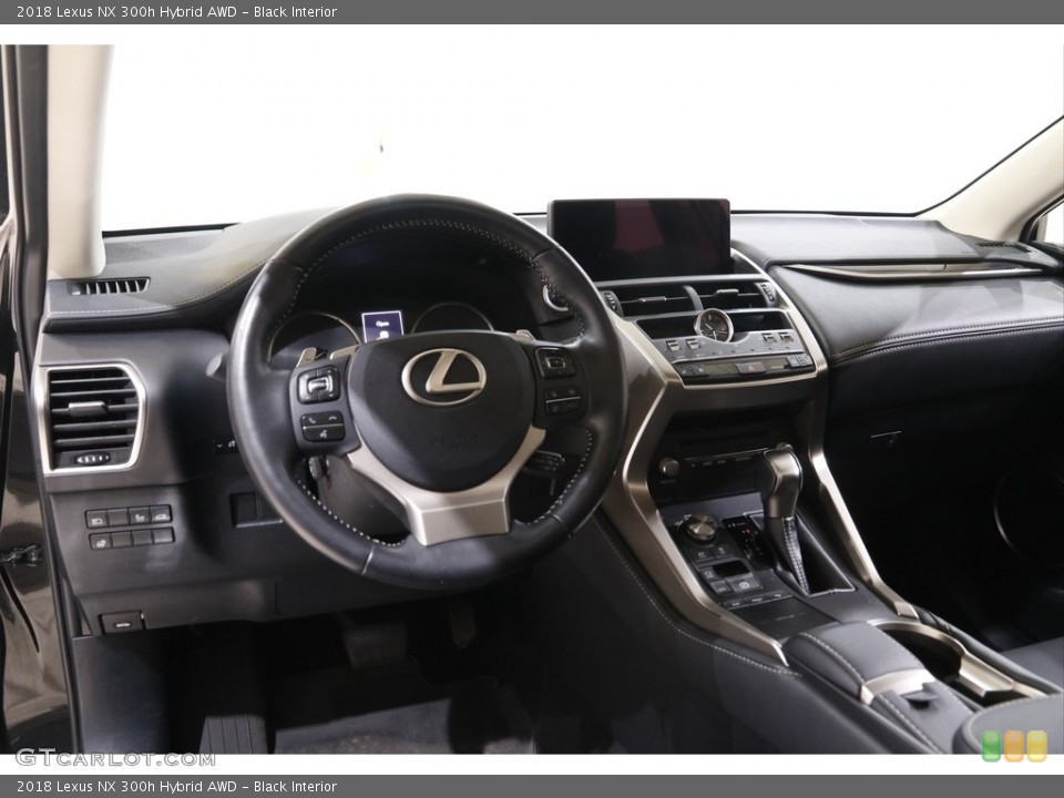 Black Interior Dashboard for the 2018 Lexus NX 300h Hybrid AWD #142768098