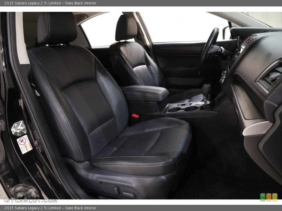 Slate Black 2015 Subaru Legacy Interiors