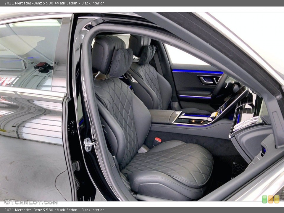 Black Interior Photo for the 2021 Mercedes-Benz S 580 4Matic Sedan #142771797