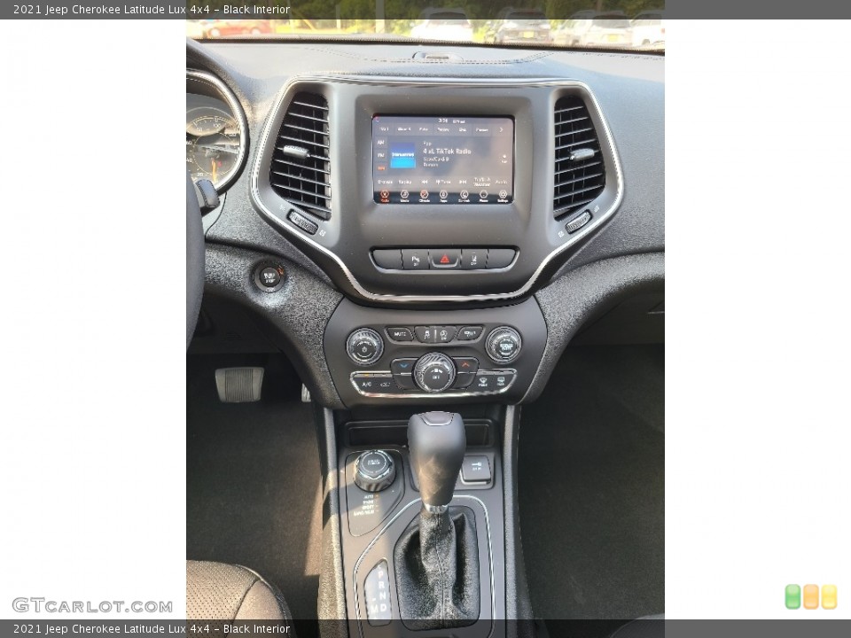 Black Interior Controls for the 2021 Jeep Cherokee Latitude Lux 4x4 #142774833