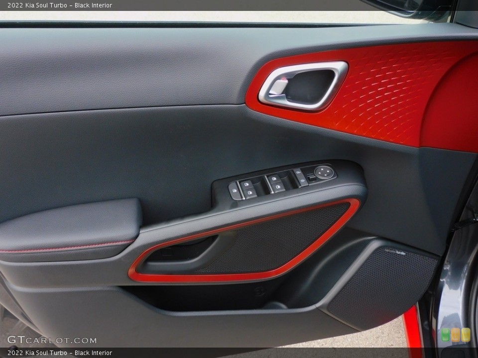 Black Interior Door Panel for the 2022 Kia Soul Turbo #142775193