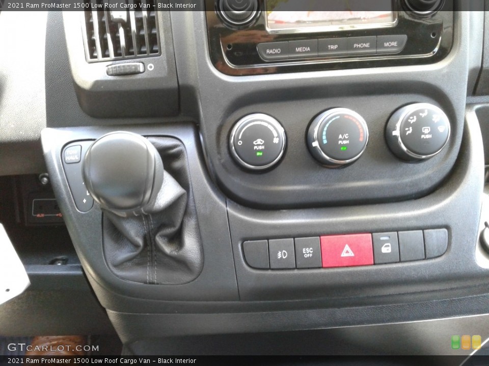 Black Interior Transmission for the 2021 Ram ProMaster 1500 Low Roof Cargo Van #142775595