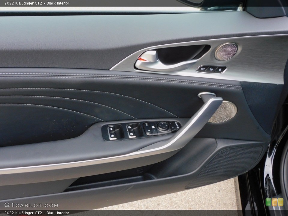 Black Interior Door Panel for the 2022 Kia Stinger GT2 #142775643