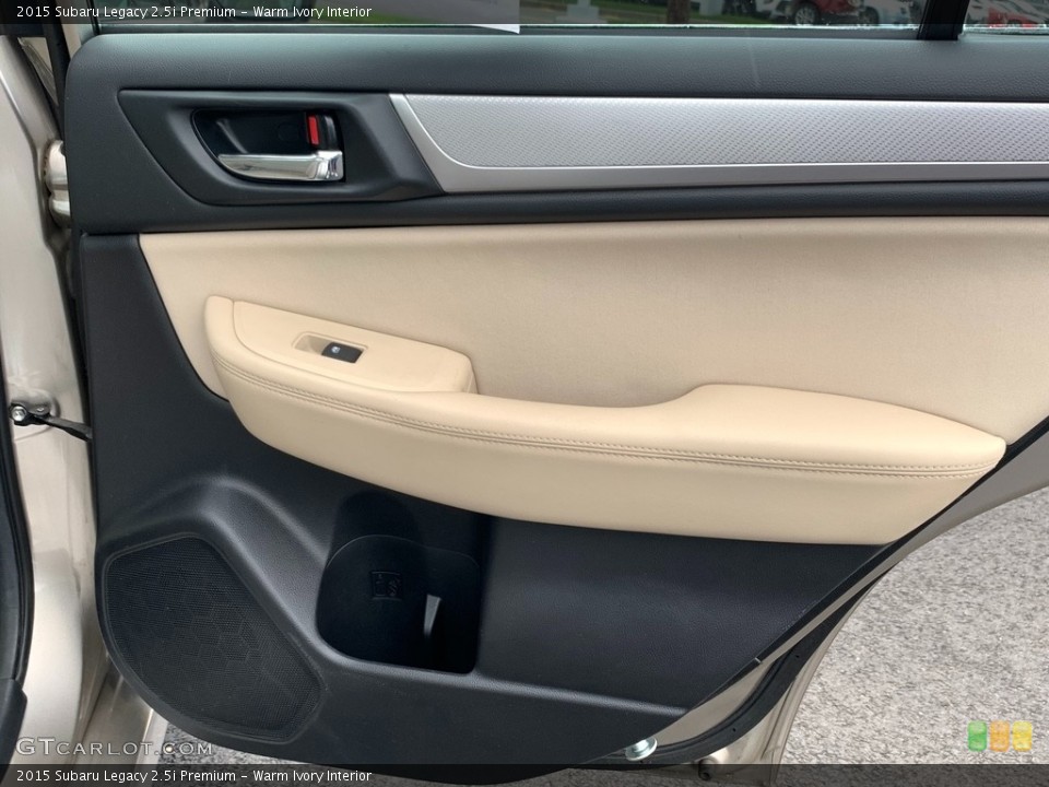 Warm Ivory Interior Door Panel for the 2015 Subaru Legacy 2.5i Premium #142782016