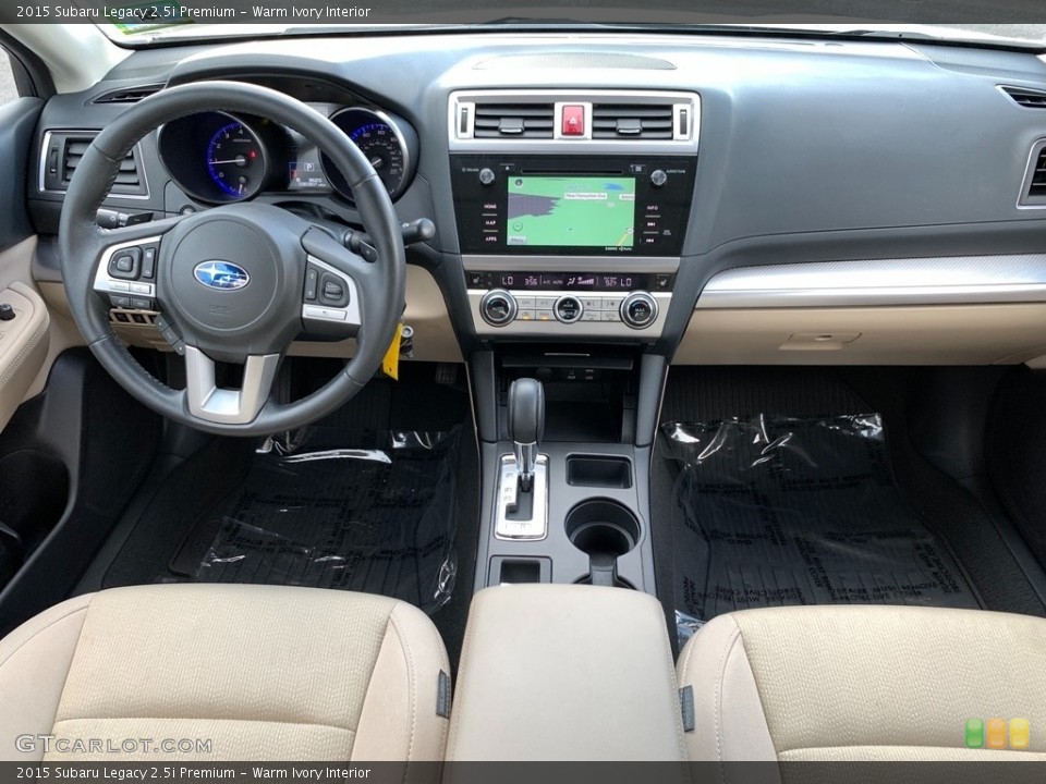 Warm Ivory 2015 Subaru Legacy Interiors