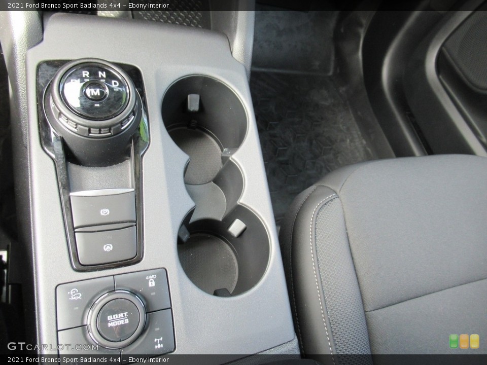 Ebony Interior Transmission for the 2021 Ford Bronco Sport Badlands 4x4 #142783987