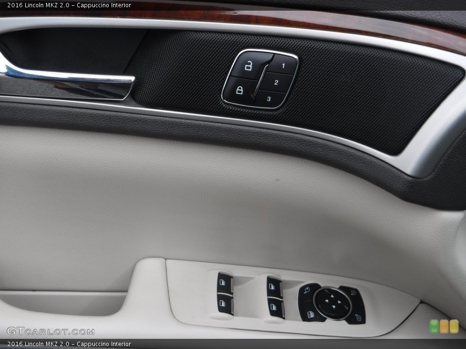 Cappuccino Interior Controls for the 2016 Lincoln MKZ 2.0 #142784512