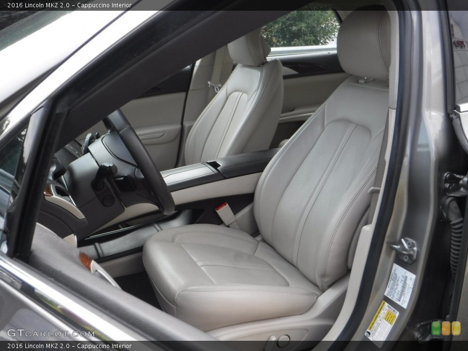 Cappuccino Interior Front Seat for the 2016 Lincoln MKZ 2.0 #142784551