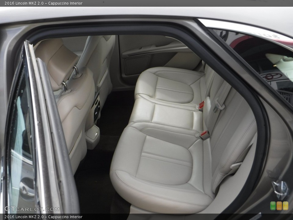 Cappuccino Interior Rear Seat for the 2016 Lincoln MKZ 2.0 #142784599