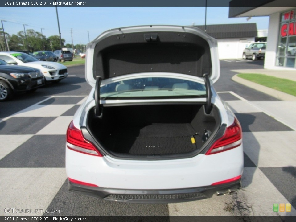 Black/Gray Interior Trunk for the 2021 Genesis G70 2.0T #142784839