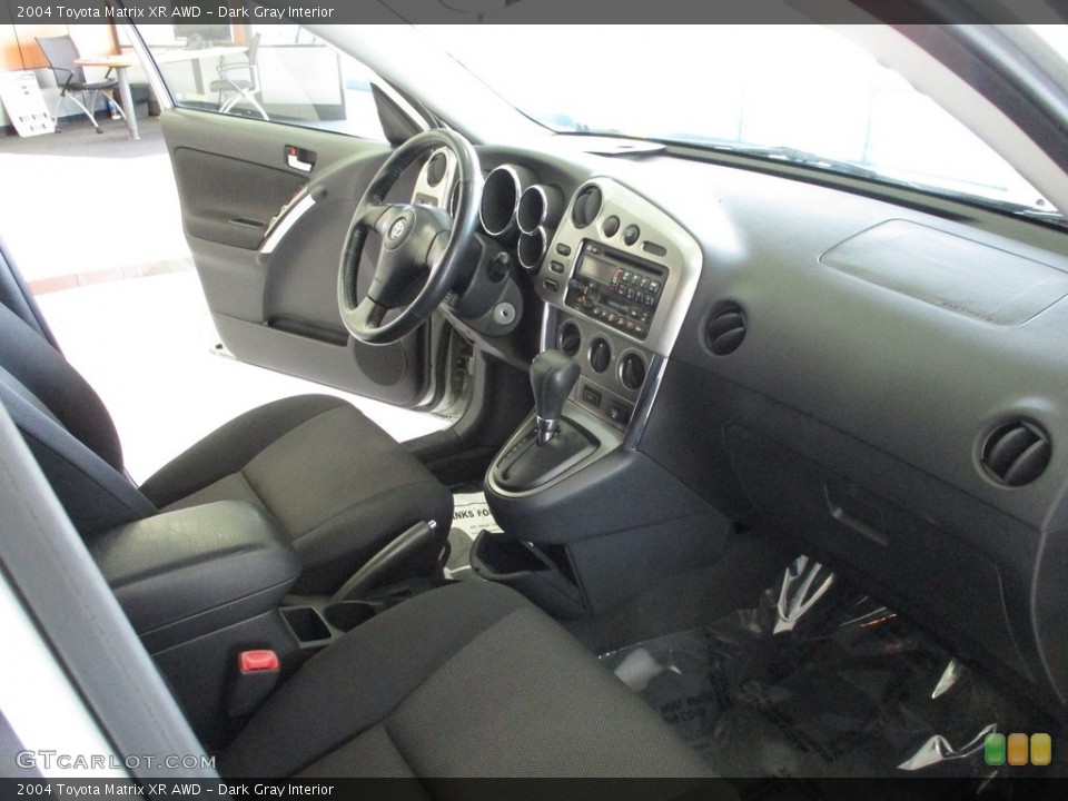 Dark Gray Interior Dashboard for the 2004 Toyota Matrix XR AWD #142787989