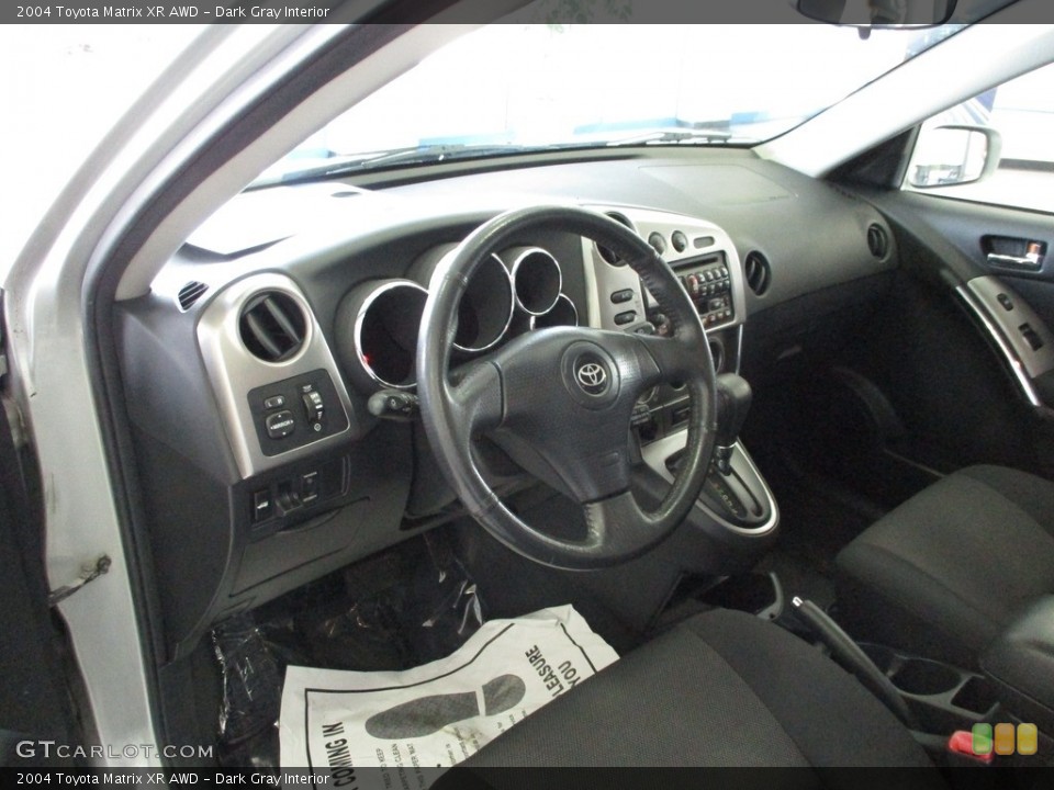 Dark Gray Interior Dashboard for the 2004 Toyota Matrix XR AWD #142788133