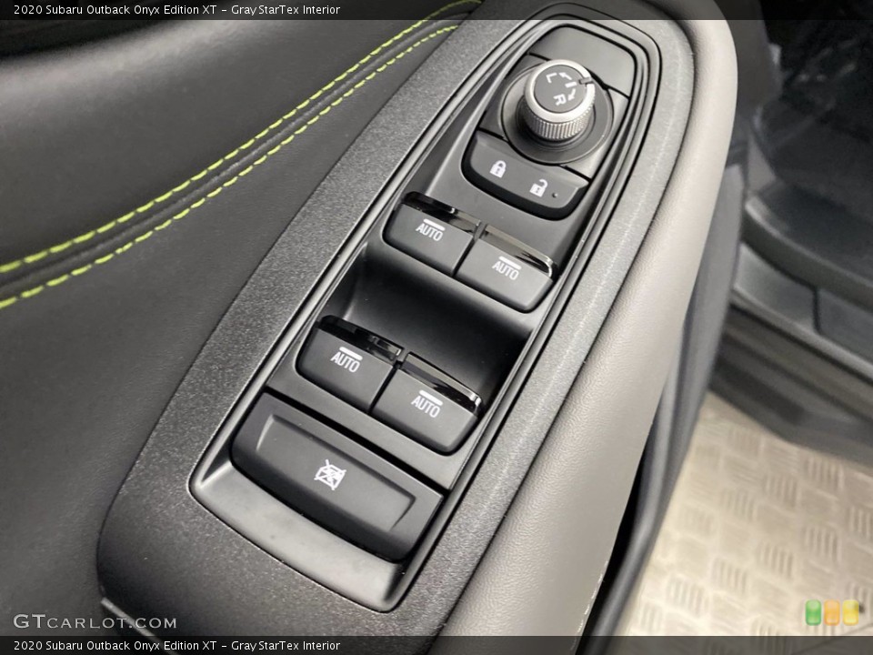 Gray StarTex Interior Controls for the 2020 Subaru Outback Onyx Edition XT #142789745