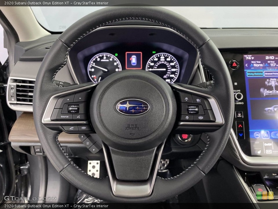 Gray StarTex Interior Steering Wheel for the 2020 Subaru Outback Onyx Edition XT #142789787