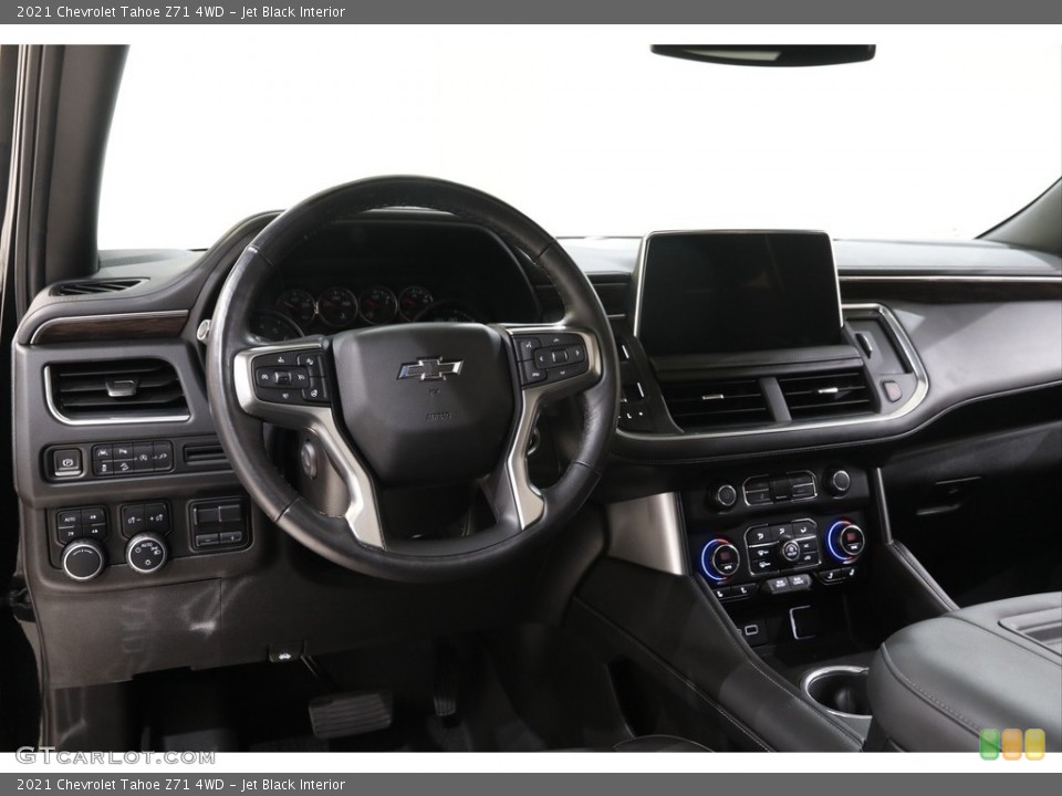Jet Black Interior Dashboard for the 2021 Chevrolet Tahoe Z71 4WD #142790237