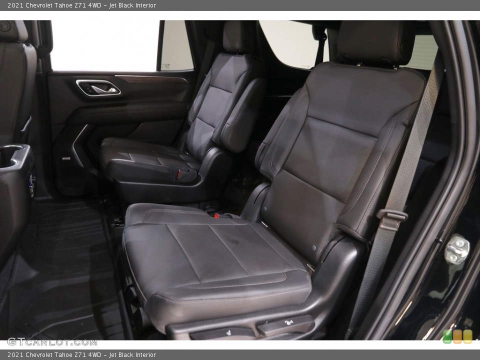 Jet Black Interior Rear Seat for the 2021 Chevrolet Tahoe Z71 4WD #142790330