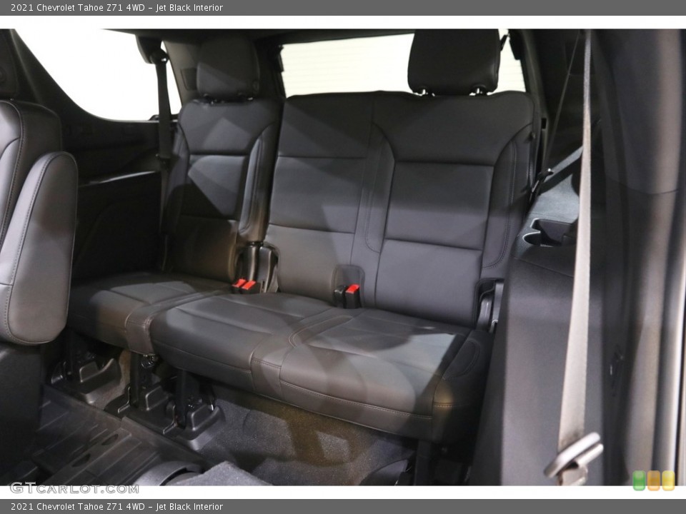 Jet Black Interior Rear Seat for the 2021 Chevrolet Tahoe Z71 4WD #142790336