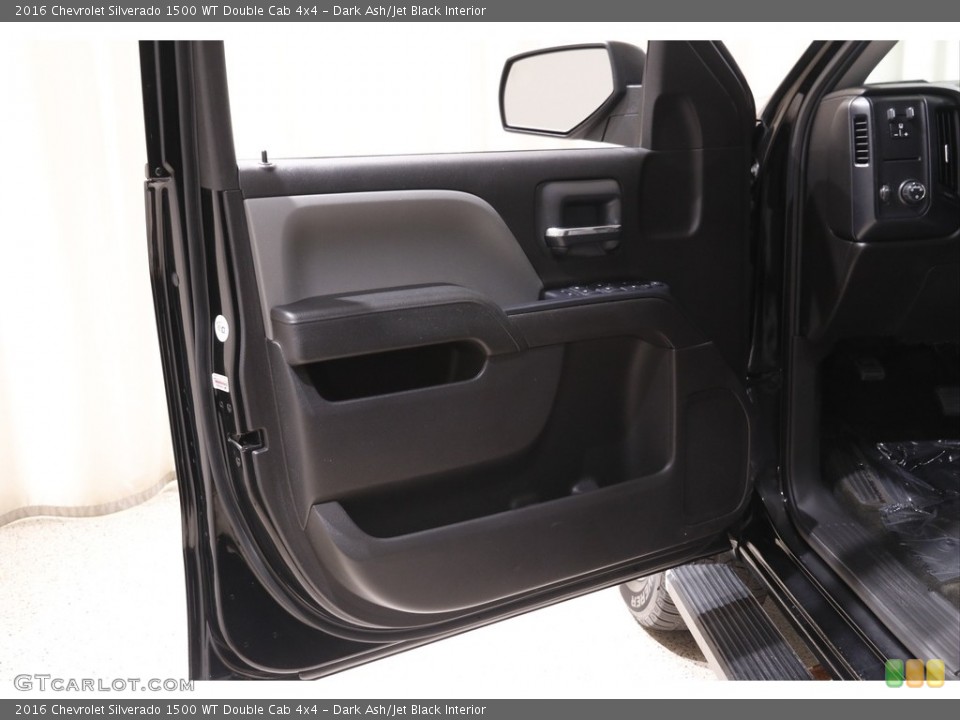Dark Ash/Jet Black Interior Door Panel for the 2016 Chevrolet Silverado 1500 WT Double Cab 4x4 #142791308