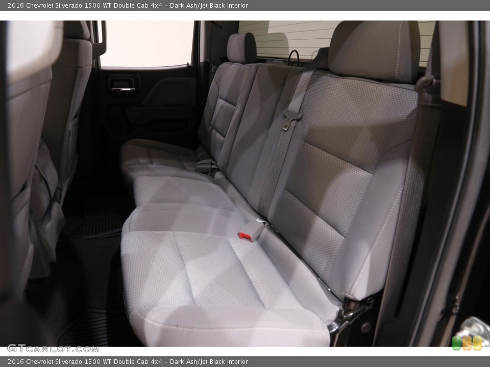 Dark Ash/Jet Black Interior Rear Seat for the 2016 Chevrolet Silverado 1500 WT Double Cab 4x4 #142791392