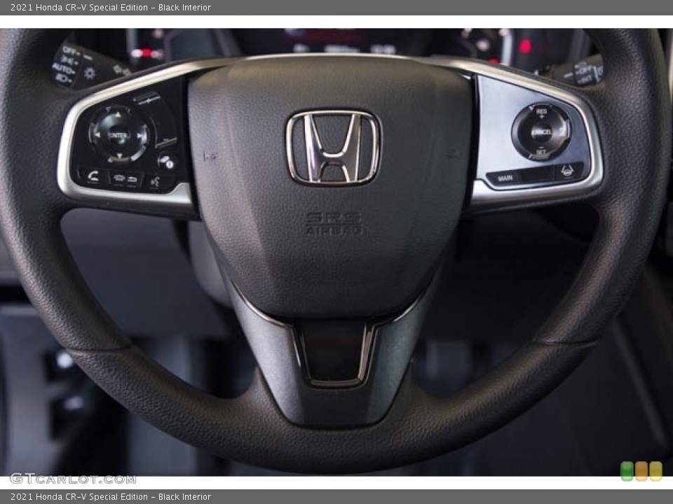 Black Interior Steering Wheel for the 2021 Honda CR-V Special Edition #142791968