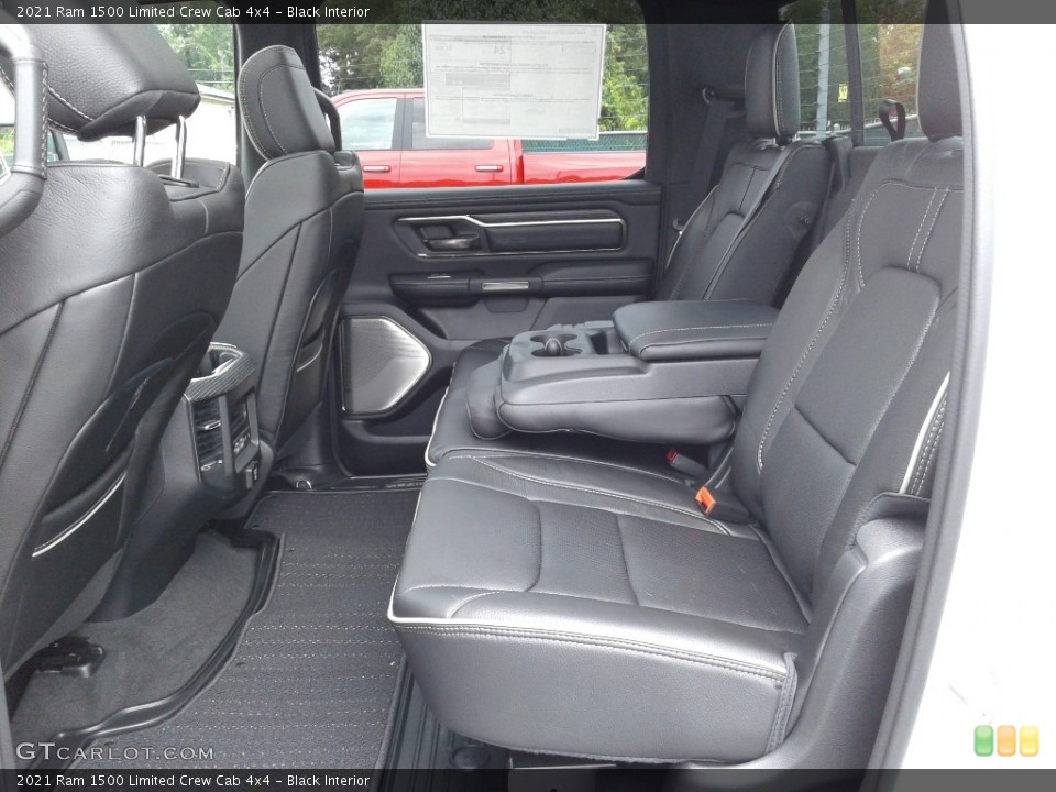 Black Interior Rear Seat for the 2021 Ram 1500 Limited Crew Cab 4x4 #142793441
