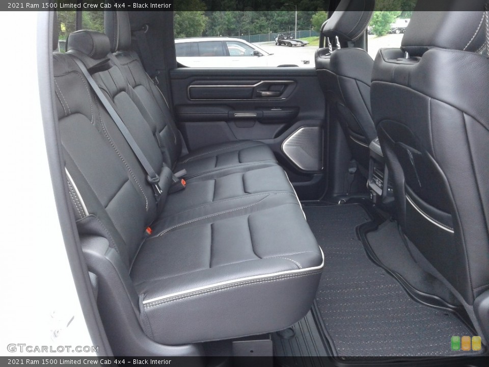 Black Interior Rear Seat for the 2021 Ram 1500 Limited Crew Cab 4x4 #142793504