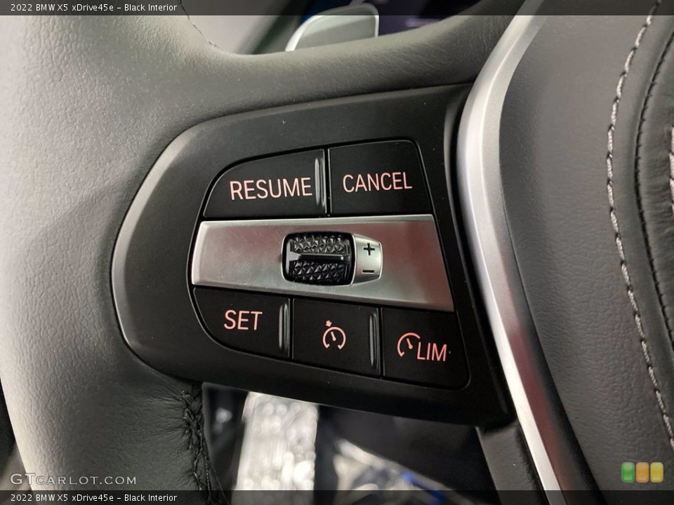 Black Interior Steering Wheel for the 2022 BMW X5 xDrive45e #142794293