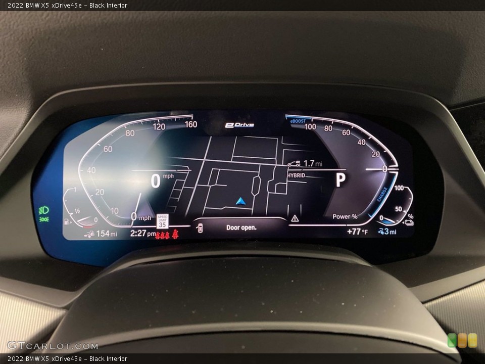 Black Interior Gauges for the 2022 BMW X5 xDrive45e #142794335