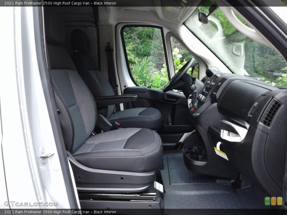 Black Interior Front Seat for the 2021 Ram ProMaster 3500 High Roof Cargo Van #142796249