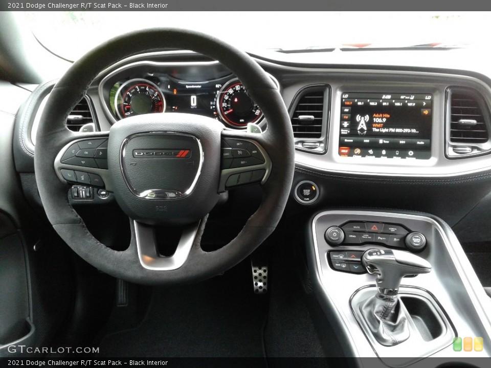 Black Interior Dashboard for the 2021 Dodge Challenger R/T Scat Pack #142796630