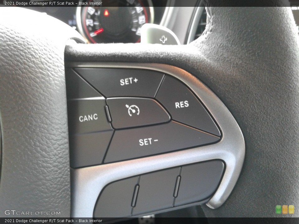 Black Interior Steering Wheel for the 2021 Dodge Challenger R/T Scat Pack #142796666