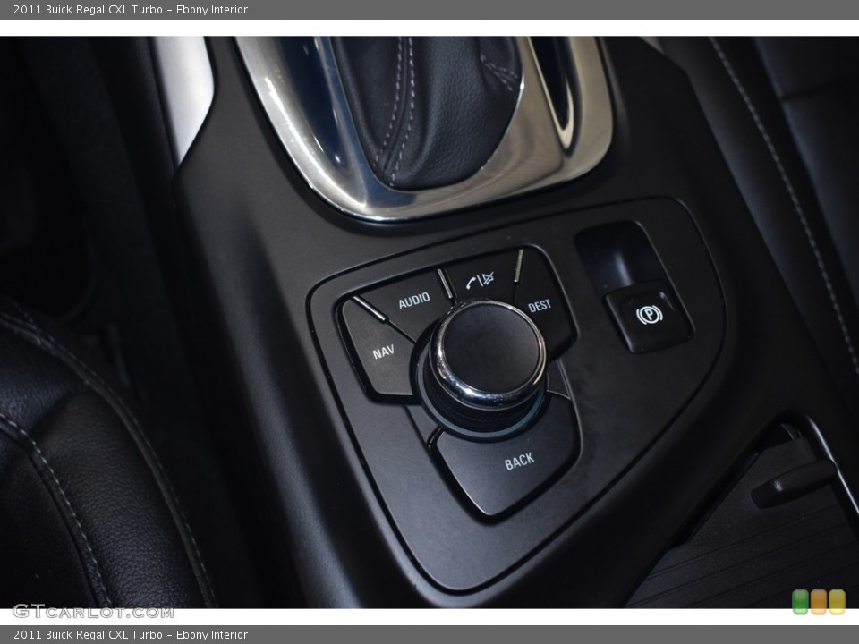 Ebony Interior Controls for the 2011 Buick Regal CXL Turbo #142797167