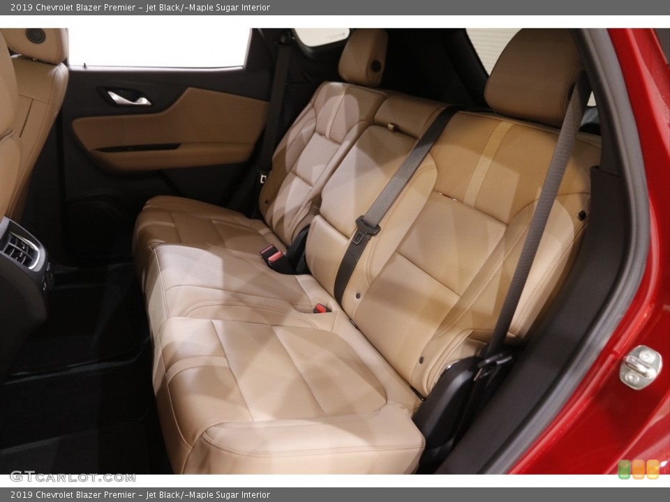 Jet Black/­Maple Sugar Interior Rear Seat for the 2019 Chevrolet Blazer Premier #142798284