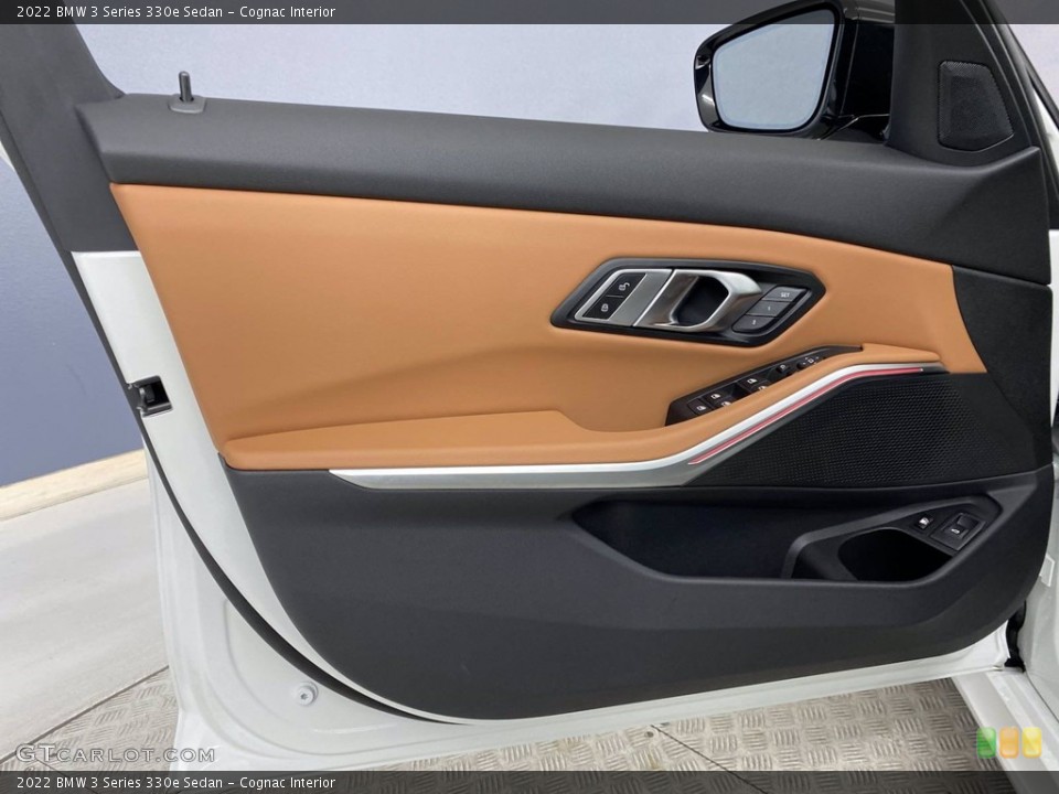 Cognac Interior Door Panel for the 2022 BMW 3 Series 330e Sedan #142800042
