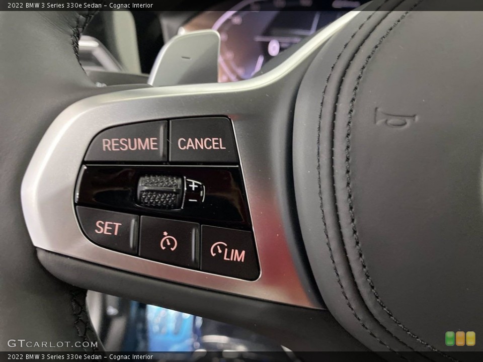 Cognac Interior Steering Wheel for the 2022 BMW 3 Series 330e Sedan #142800180