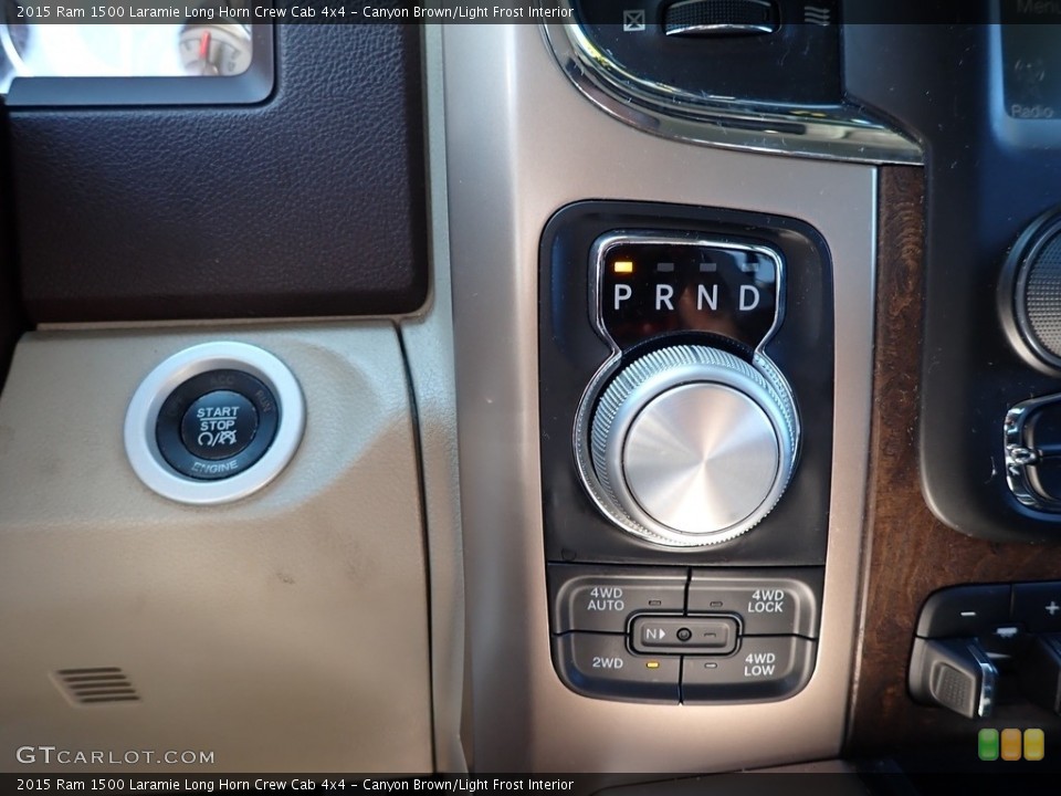 Canyon Brown/Light Frost Interior Transmission for the 2015 Ram 1500 Laramie Long Horn Crew Cab 4x4 #142800351