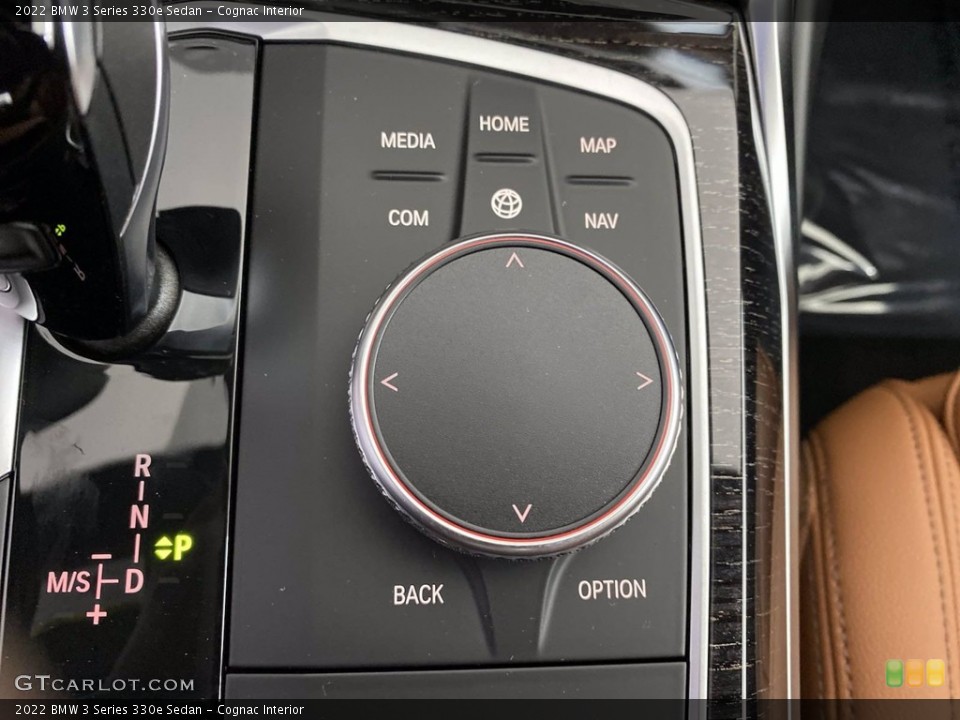 Cognac Interior Controls for the 2022 BMW 3 Series 330e Sedan #142800411