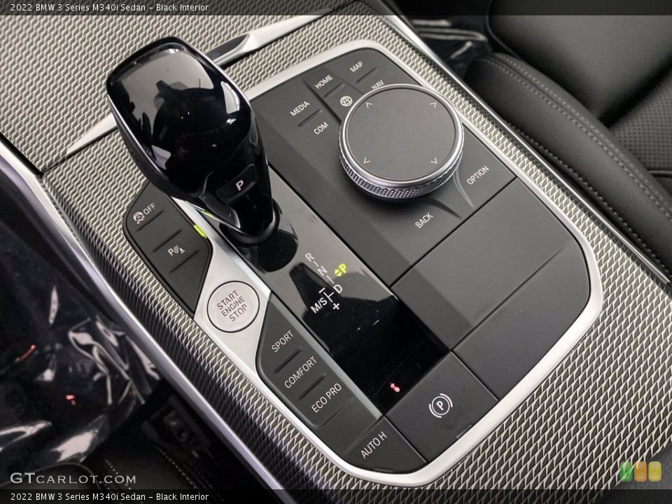 Black Interior Transmission for the 2022 BMW 3 Series M340i Sedan #142801086